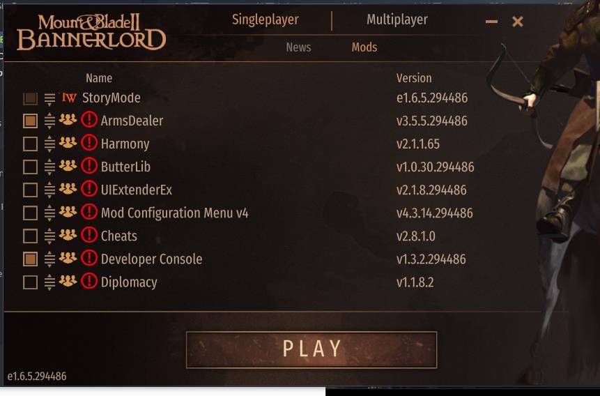 这个是手动放入MOD后提示的。根本无法启动。